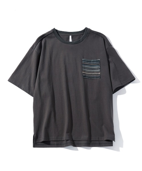 INASTUDIOS ZOO（イーナストゥディオスズー）の「「INASTUDIOS SELECT」バルファスレース ポケットTシャツ（Tシャツ/カットソー・メンズ・ホワイト/ブラック/チャコールグレー・MEDIUM/LARGE/X-LARGE）」の10枚目の写真
