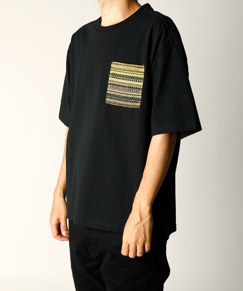 INASTUDIOS ZOO（イーナストゥディオスズー）の「「INASTUDIOS SELECT」バルファスレース ポケットTシャツ（Tシャツ/カットソー・メンズ・ホワイト/ブラック/チャコールグレー・MEDIUM/LARGE/X-LARGE）」の5枚目の写真