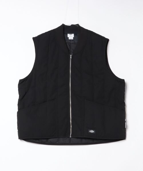 Dickies(ディッキーズ)の「PREMIUM COLLECTION キルテッド ベスト(ダウンベスト・メンズ・ブラック/ブラウン系その他・X-LARGE/SMALL/MEDIUM/LARGE/XX-LARGE)」の2枚目の写真