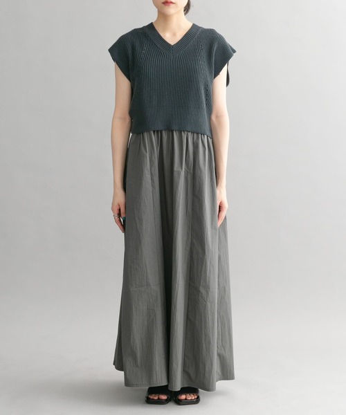 KBF（ケイビーエフ）の「ニットベストSETワンピース（ワンピース・レディース・ホワイト系その他/ブラック系その他・ONE）」の22枚目の写真