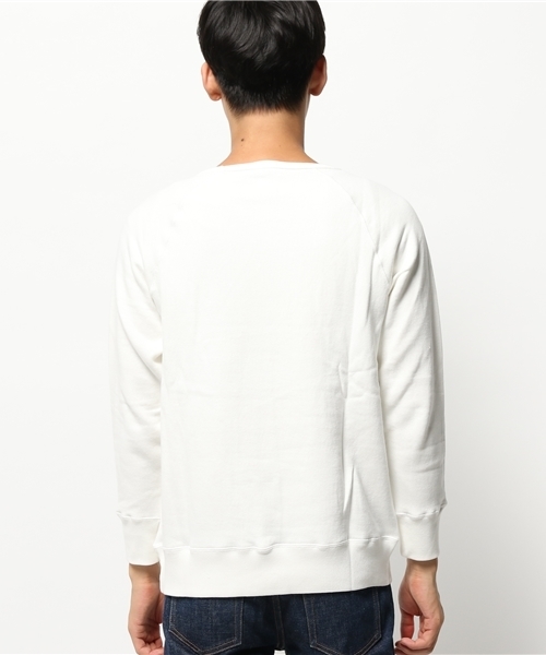 Letroyes（ルトロワ）の「Letroyes 丸胴編みコットンニットスウェット（Tシャツ/カットソー・メンズ・ライトグレー/オフホワイト/ブラック・MEDIUM/SMALL/LARGE）」の6枚目の写真