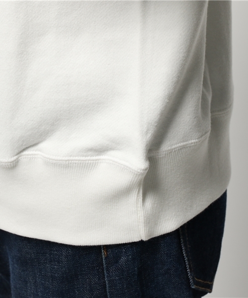 Letroyes（ルトロワ）の「Letroyes 丸胴編みコットンニットスウェット（Tシャツ/カットソー・メンズ・ライトグレー/オフホワイト/ブラック・MEDIUM/SMALL/LARGE）」の9枚目の写真