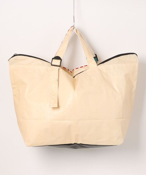 B.C STOCK（ベーセーストック）の「thailandmade wasted recycle tote l（ショルダーバッグ・メンズ・ネイビー/ブルー系その他・LARGE）」の6枚目の写真