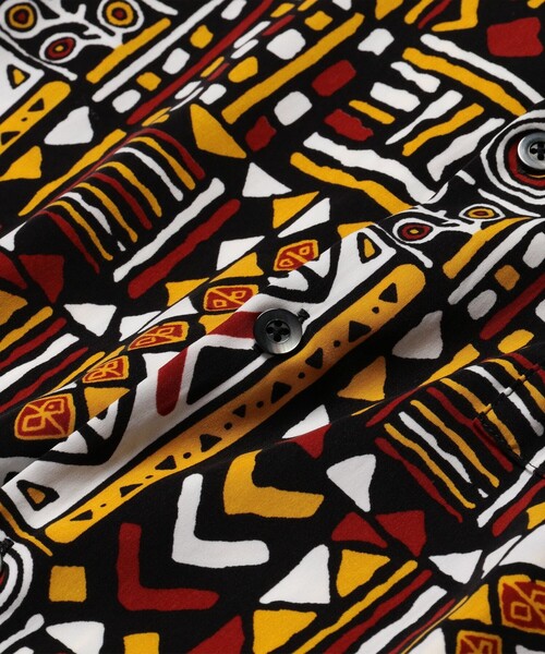 BEAMS(ビームス)の「BEAMS / プリント オープンカラーシャツ(シャツ/ブラウス・メンズ・ブルー/ブラック・XL/L/M/S)」の7枚目の写真