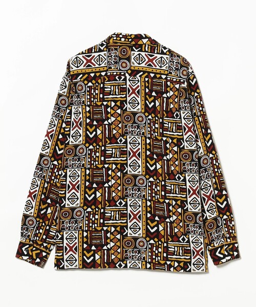 BEAMS(ビームス)の「BEAMS / プリント オープンカラーシャツ(シャツ/ブラウス・メンズ・ブルー/ブラック・XL/L/M/S)」の12枚目の写真