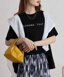 EGLANTINE シンプルロゴTシャツ