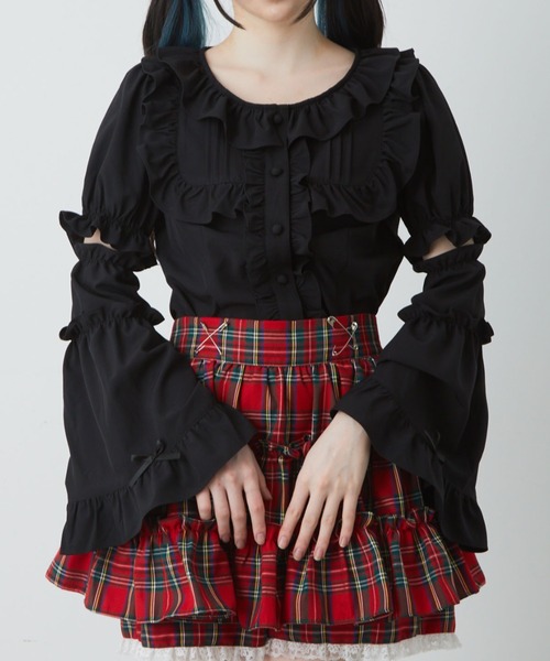 Jamie エーエヌケー（ジェイミーエーエヌケー）の「姫袖タックフリル