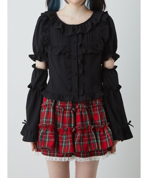 Jamie エーエヌケー（ジェイミーエーエヌケー）の「姫袖タックフリル