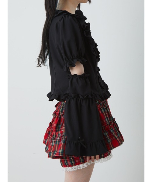 Jamie エーエヌケー（ジェイミーエーエヌケー）の「姫袖タックフリル