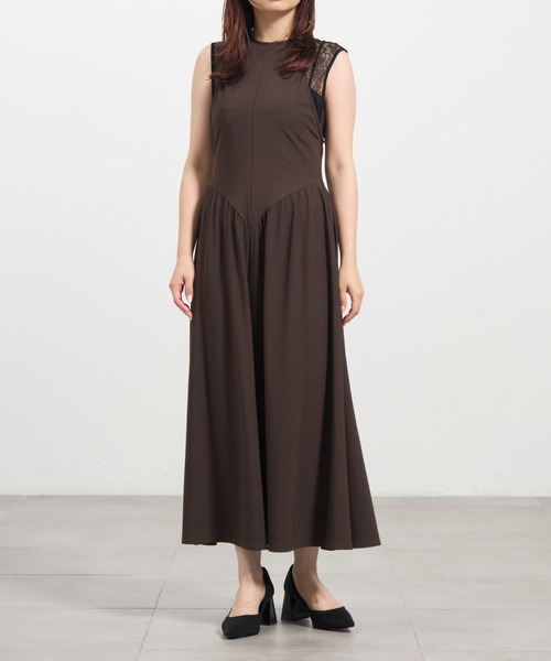 FETICO/フェティコ】別注 LAYERED TANK DRESS/レイヤードタンク