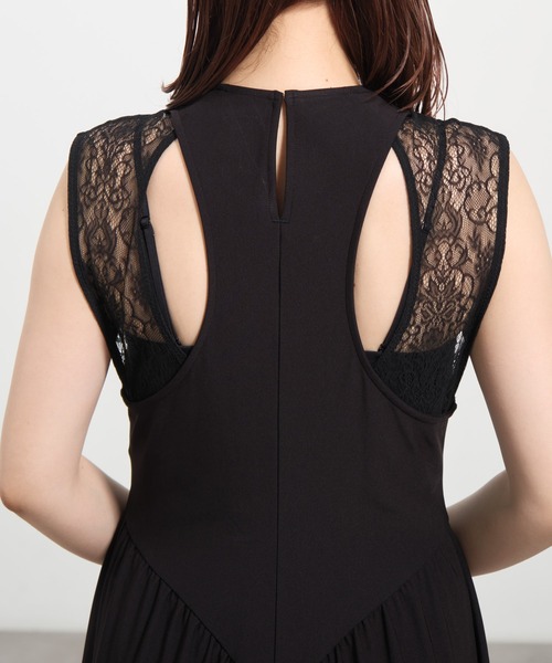 FETICO/フェティコ】別注 LAYERED TANK DRESS/レイヤードタンクドレス