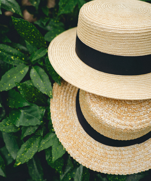 417 EDIFICE（フォーワンセブンエディフィス）の「田中帽子店 417別注 カンカン帽（ハット・メンズ・アイボリー・MEDIUM/LARGE）」の10枚目の写真