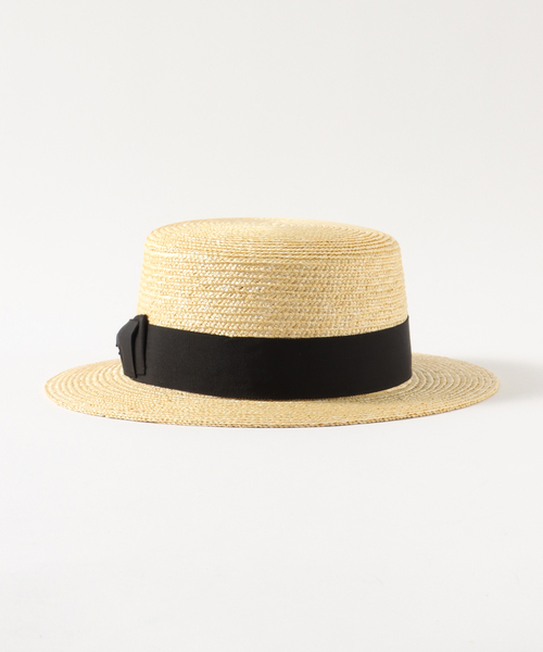 417 EDIFICE（フォーワンセブンエディフィス）の「田中帽子店 417別注 カンカン帽（ハット・メンズ・アイボリー・MEDIUM/LARGE）」の6枚目の写真