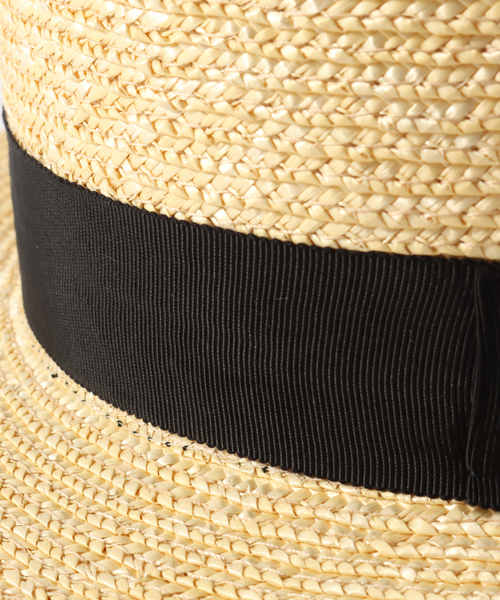 417 EDIFICE（フォーワンセブンエディフィス）の「田中帽子店 417別注 カンカン帽（ハット・メンズ・アイボリー・MEDIUM/LARGE）」の16枚目の写真