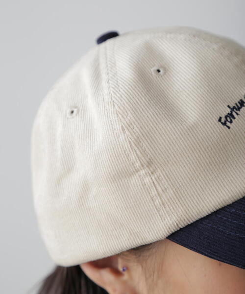 FREE'S MART（フリーズマート）の「カラーブリムキャップ（キャップ・レディース・ベージュ/ブラック・ﾌﾘ-）」の12枚目の写真