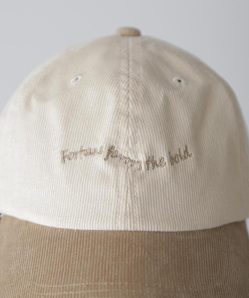 FREE'S MART（フリーズマート）の「カラーブリムキャップ（キャップ・レディース・ベージュ/ブラック・ﾌﾘ-）」の10枚目の写真