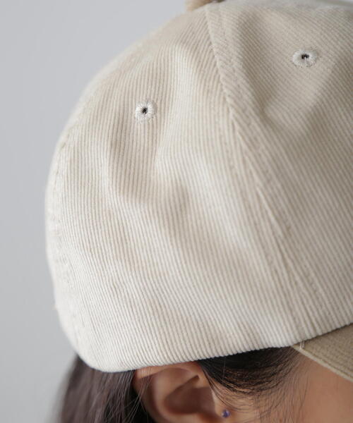 FREE'S MART（フリーズマート）の「カラーブリムキャップ（キャップ・レディース・ベージュ/ブラック・ﾌﾘ-）」の9枚目の写真