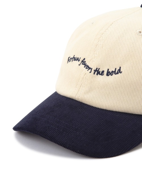 FREE'S MART（フリーズマート）の「カラーブリムキャップ（キャップ・レディース・ベージュ/ブラック・ﾌﾘ-）」の7枚目の写真