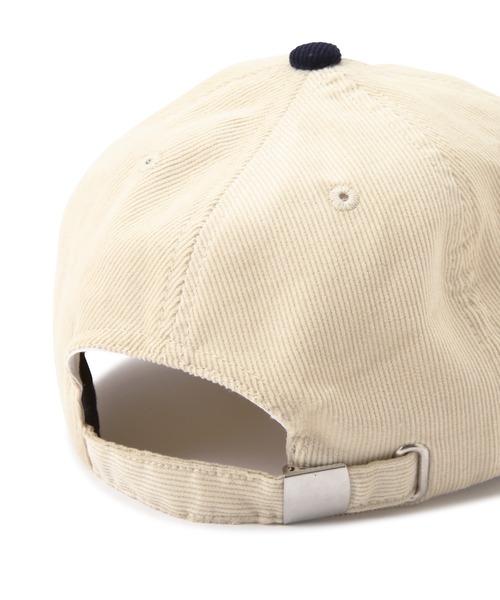 FREE'S MART（フリーズマート）の「カラーブリムキャップ（キャップ・レディース・ベージュ/ブラック・ﾌﾘ-）」の3枚目の写真