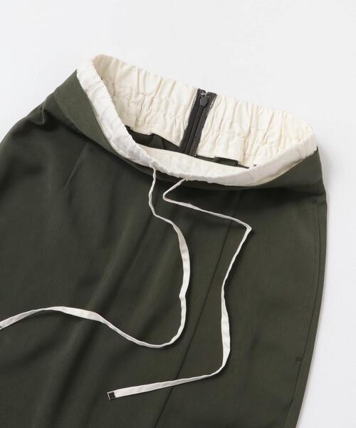 SENSE OF PLACE by URBAN RESEARCH（センスオブプレイスバイアーバンリサーチ）の「ドロストデザインタイトスカート（スカート・レディース・カーキ/ブラック/ベージュ・SMALL/MEDIUM）」の22枚目の写真