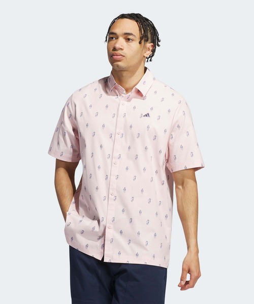 【セール】GO-TO ペイズリー ウーブンフルオープンシャツ【adidas Golf/アディダスゴルフ】（シャツ/ブラウス）｜adidas（アディダス） 5,752円