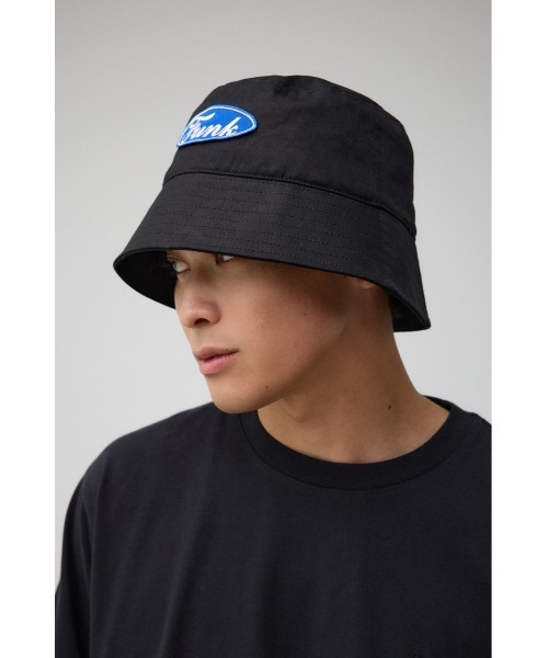 AZUL by moussy(アズールバイマウジー)の「SBC FUNKワッペンバケハ(ハット・メンズ・ホワイト/ブラック・FREE)」の3枚目の写真