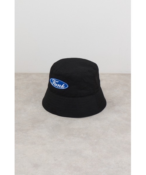 AZUL by moussy(アズールバイマウジー)の「SBC FUNKワッペンバケハ(ハット・メンズ・ホワイト/ブラック・FREE)」の4枚目の写真