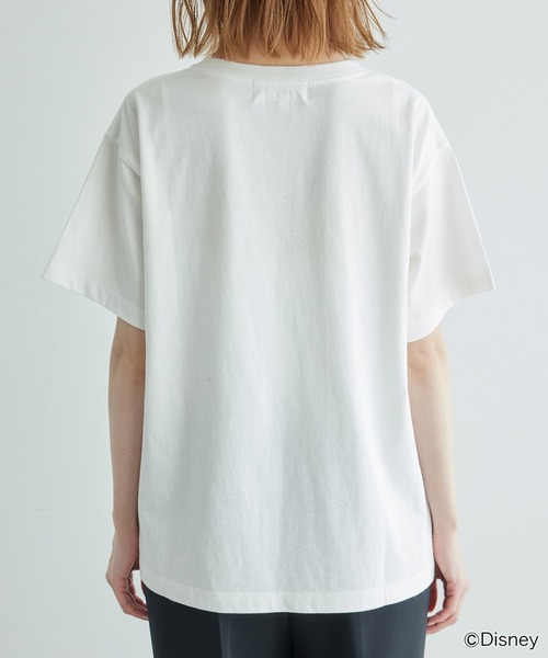 MICKEY MOUSE(ミッキーマウス)の「MICKEY MOUSE/プリントTシャツ(Tシャツ/カットソー・レディース・ブラック/ホワイト・38)」の18枚目の写真