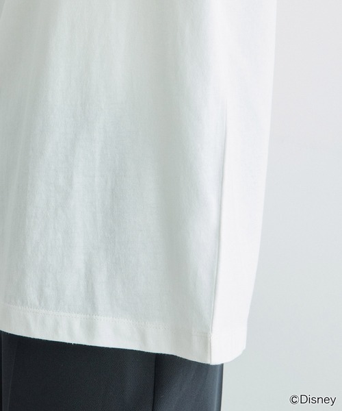 MICKEY MOUSE(ミッキーマウス)の「MICKEY MOUSE/プリントTシャツ(Tシャツ/カットソー・レディース・ブラック/ホワイト・38)」の14枚目の写真