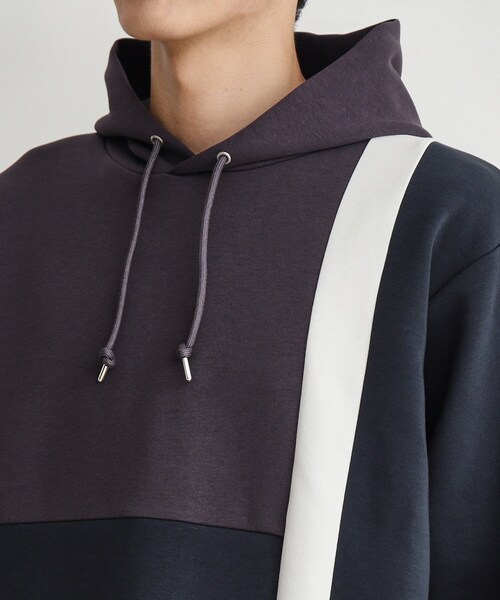 THE SHOP TK （ザ ショップ ティーケー ）の「◆ライトダンボールパーカー（パーカー・メンズ・ネイビー系3/ネイビー系4/ホワイト系6/パープル系その他/ホワイト系7/パープル系2・02/03/04）」の16枚目の写真