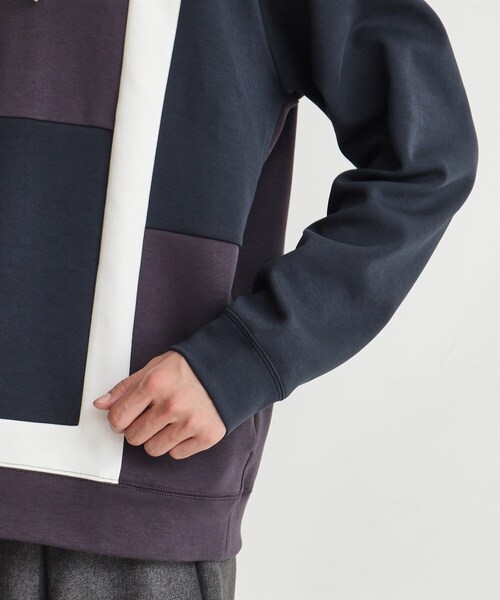 THE SHOP TK （ザ ショップ ティーケー ）の「◆ライトダンボールパーカー（パーカー・メンズ・ネイビー系3/ネイビー系4/ホワイト系6/パープル系その他/ホワイト系7/パープル系2・02/03/04）」の18枚目の写真