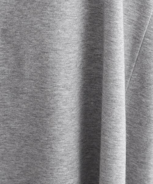 【セール】【洗える／キレイめ/日本製】バックフレア ロングTシャツ（Tシャツ/カットソー）｜INDIVI（インディヴィ）