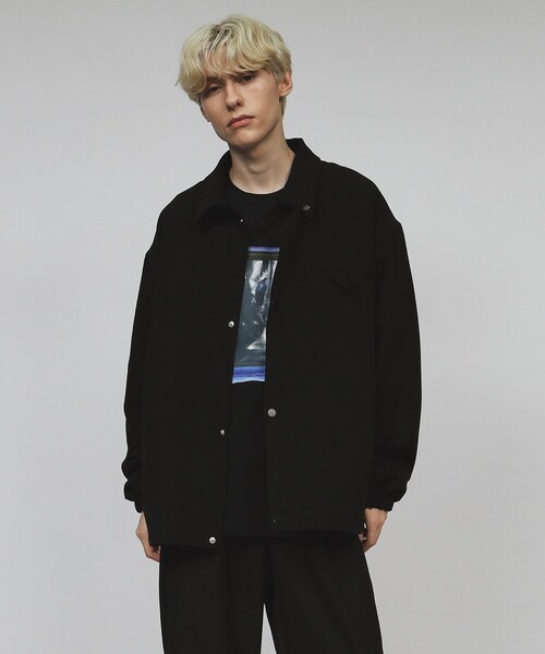 売り切り！新品未着用コーチブルゾンコートブラック セール】2WAYコーチジャケット（ブルゾン）｜tk.TAKEO KIKUCHI