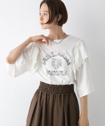 LEPSIM | リメイク風6分袖T　142654(Tシャツ/カットソー)