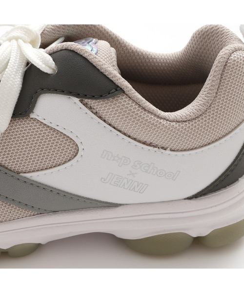 JENNI(ジェニィ)の「【雑誌 ニコ☆プチ掲載】JENNI×n☆p配色スニーカー(スニーカー・キッズ・グレー/ブラック/その他・20cm/21cm/22cm/23cm/24cm)」の12枚目の写真