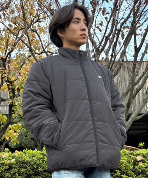 DISCUS ATHLETIC(ディスカス アスレチック)の「【DISCUS ATHLETIC/ディスカス アスレチック】中綿ジャケット/パファージャケット(ダウンジャケット/コート・メンズ・チャコールグレー/ベージュ/ブラック/グリーン・M/XL/L)」の3枚目の写真