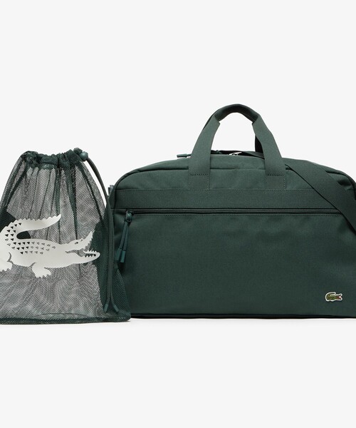 LACOSTE（ラコステ）の「ネオクロコ スポーツバッグ（ボストンバッグ・メンズ・モスグリーン・FREE）」の9枚目の写真