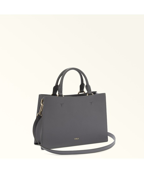 FURLA（フルラ）の「FURLA NUVOLA M TOTE（トートバッグ・レディース・ダークグレー・ONE SIZE）」の2枚目の写真