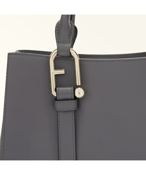 FURLA（フルラ）の「FURLA NUVOLA M TOTE（トートバッグ・レディース・ダークグレー・ONE SIZE）」の4枚目の写真