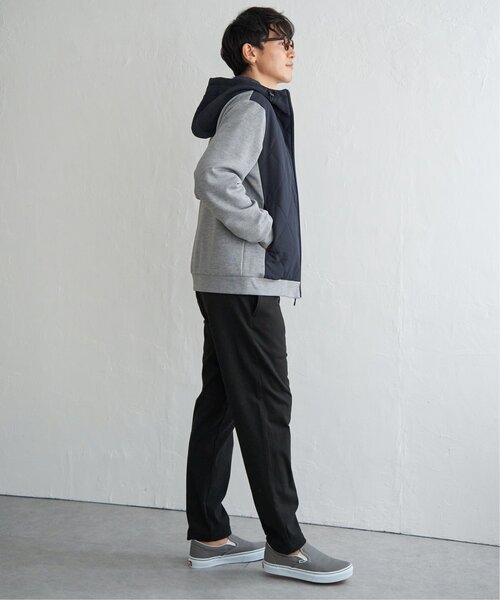 ikka(イッカ)の「【メディア紹介商品】sorona(R)コンビ中綿パーカー【親子コーデ】(ブルゾン・メンズ・ブラック/ネイビー/ベージュ・M/L/XL/S)」の16枚目の写真