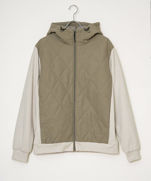 ikka(イッカ)の「【メディア紹介商品】sorona(R)コンビ中綿パーカー【親子コーデ】(ブルゾン・メンズ・ブラック/ネイビー/ベージュ・M/L/XL/S)」の19枚目の写真