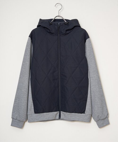 ikka(イッカ)の「【メディア紹介商品】sorona(R)コンビ中綿パーカー【親子コーデ】(ブルゾン・メンズ・ブラック/ネイビー/ベージュ・M/L/XL/S)」の21枚目の写真