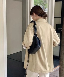 スエード シャーリング ショルダーバッグ