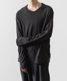 ATTACHMENT | 80/2 ピマコットンジャージー スリムフィット レイヤード L/S TEE / 80/2 PIMA CO JERSEY SLIM FIT LAYERED L/S TEE(Tシャツ/カットソー)