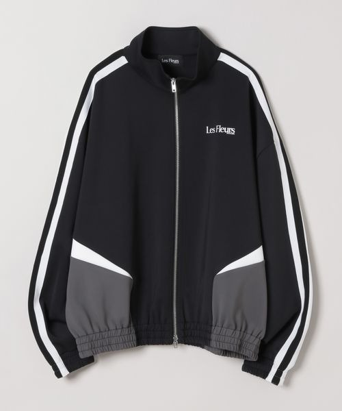 JEANASIS（ジーナシス）の「【Les Fleurs】ハイショクトラックジャージー/204421（ジャージ・レディース・ブラック系その他/グレー系その他・FREE）」の2枚目の写真