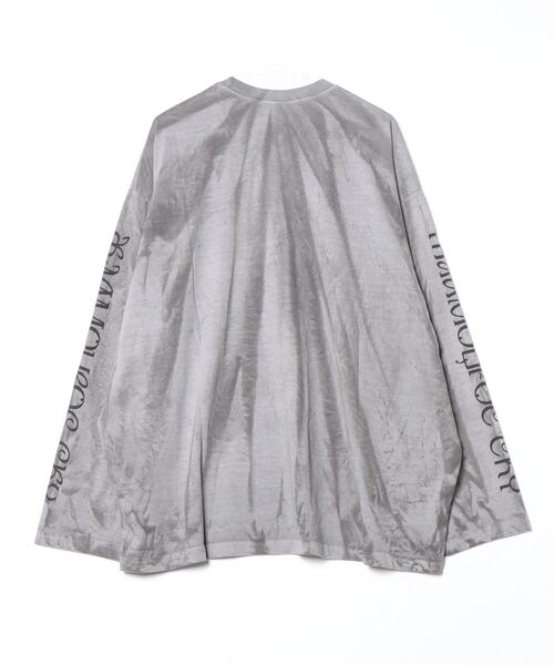 XU（エックスユー）の「【XU】garment washing print long