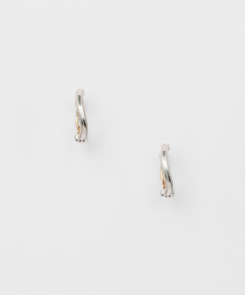 agete（アガット）の「K5ラブラドライトイヤリングセット（イヤリング・レディース・ゴールド系その他・フリー）」の5枚目の写真