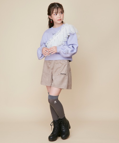 JENNI(ジェニィ)の「レースアップブーツ(ブーツ・キッズ・ベージュ/ブラック/ブラウン・20cm/21cm/22cm/23cm/24cm)」の7枚目の写真