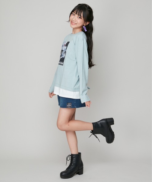 JENNI(ジェニィ)の「レースアップブーツ(ブーツ・キッズ・ベージュ/ブラック/ブラウン・20cm/21cm/22cm/23cm/24cm)」の12枚目の写真