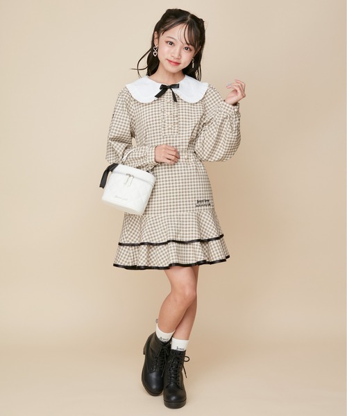 JENNI(ジェニィ)の「レースアップブーツ(ブーツ・キッズ・ベージュ/ブラック/ブラウン・20cm/21cm/22cm/23cm/24cm)」の15枚目の写真